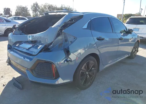 2017 Honda Civic Ex-L from USA, damaged, VIN SHHFK7H79HU402755